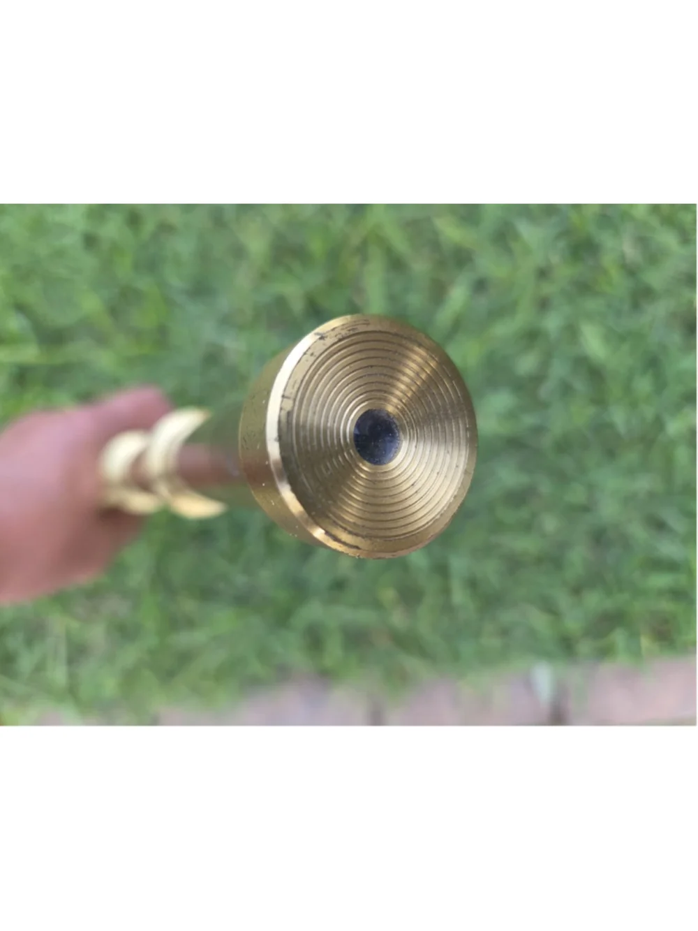 Vintage 1985-1986 Halley’s Comet Brass Telescope Spyglass 30x40mm 22